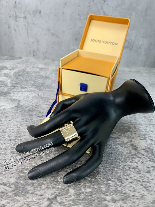 Louis Vuitton新款飾品 路易威登老花字母戒指 LV立體花卉戒指指環  zglv1971